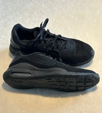 Nike Air women's size 7.5. black running shoes, View more