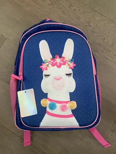 NEW! 2 Piece Llama Backpack w Lunch Box, View more