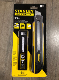 Stanley fat max snap off blade knife 