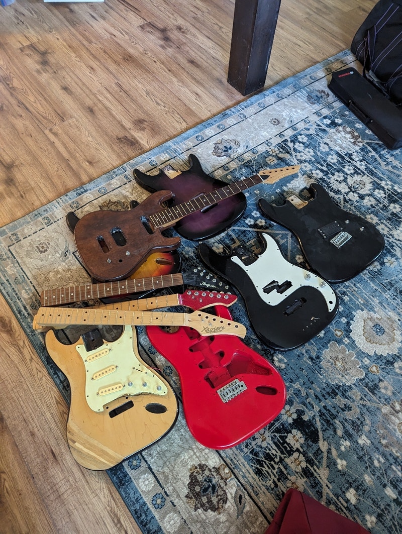 Guitar bodies, necks and parts Guitars Bedford Kijiji
