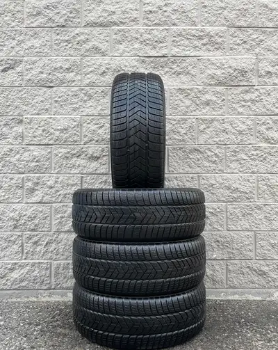 Winter / Snow Pirelli Scorpion Tires. 4x 255 55 19 (95%). Fits: Acura MDX, Audi Q7 / E-Tron Sportbac...