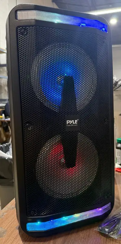 Airdrie Pickup NEW Pyle Portable Speaker - 600W Rechargeable Bluetooth Party PA System, Boombox Incl...