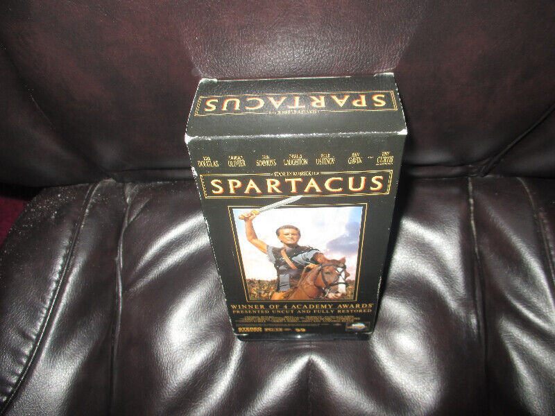 Spartacus...2 vhs set for sale  
