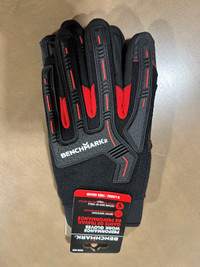 NEW BENCHMARK Performance Impact Resistant Work Gloves - Extra L