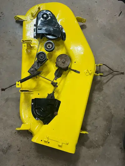 John Deere LT 180 mower deck seat and gas tank, View more