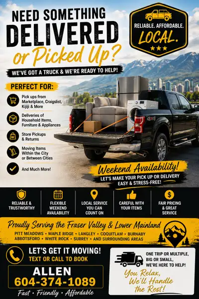 Truck for hire!, View more