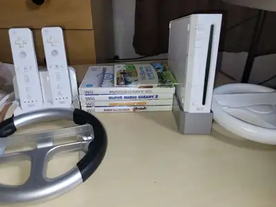 Nintendo Wii Bundle and Games, View more
