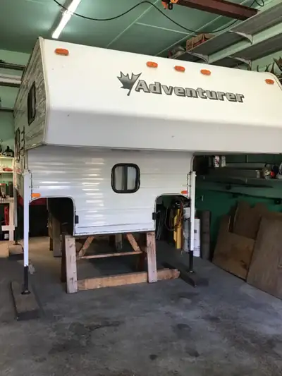 Manufactured in 2004, Adventurer 8’10” truck camper for sale in excellent condition, stored in heate...