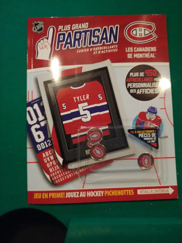canadiens de montreal sticker auto-collant mask masque fan nhl in Arts & Collectibles in Laurentides - Image 2
