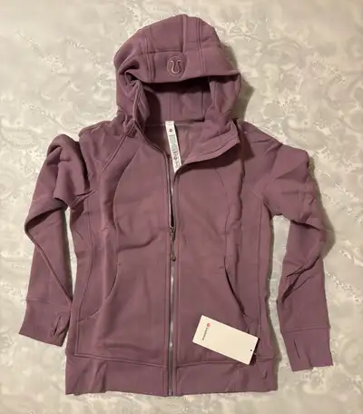New Lululemon Scuba Full-Zip Hoodie, size 10, View more
