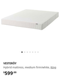 New Ikea Mattress - ALL SIZES