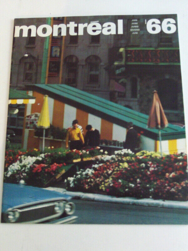 MAGAZINE VINTAGE DE LA VILLE DE MONTREAL JUIN 1966 dans Art et objets de collection  à Laval/Rive Nord