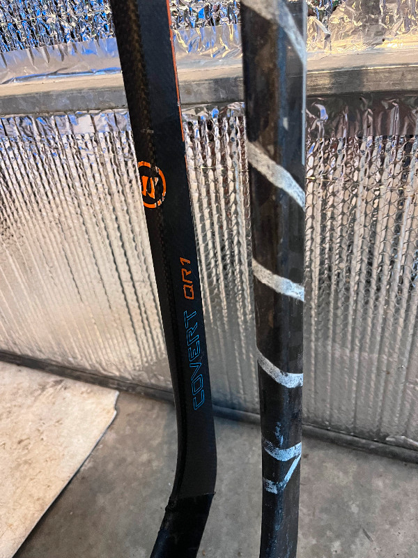 Bauer nexus and Warrior covert QR1 right handed sticks in Hockey in Calgary - Image 4