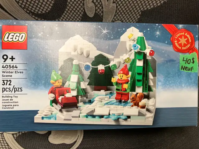 LEGO 40564 Winter Elves Scene / Winter Elves Scene Set, 372 Pieces
