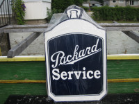 Heavy 'Limited Edition' Double Sided, PACKARD Die-Cut Metal SIGN