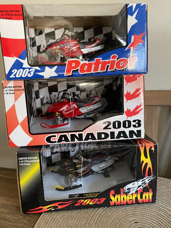 Collectable snowmobile Diecast brand new in the box. in Toys & Games in Hamilton - Image 2