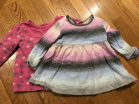 Two ruffled tops - 2T