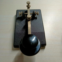 Viking Master Straight Telegraph Key in excellent condition, vtg