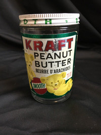 Kraft Peanut Butter Jar 1960’s