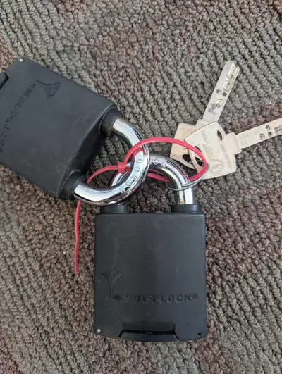 Mul-T-Lock padlocks set of 2, View more