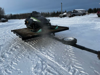 Snowmobile & trailer package 