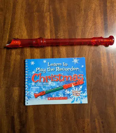 Scholastic Recorder and Christmas Song Book $10 OBO, View more