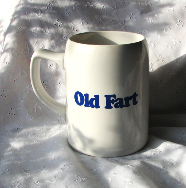 Old Fart Beer/Coffee Mug. Great Gag for Birthday or Anniversary in Arts & Collectibles in London - Image 2