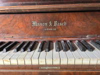 Mason & Risch upright piano 