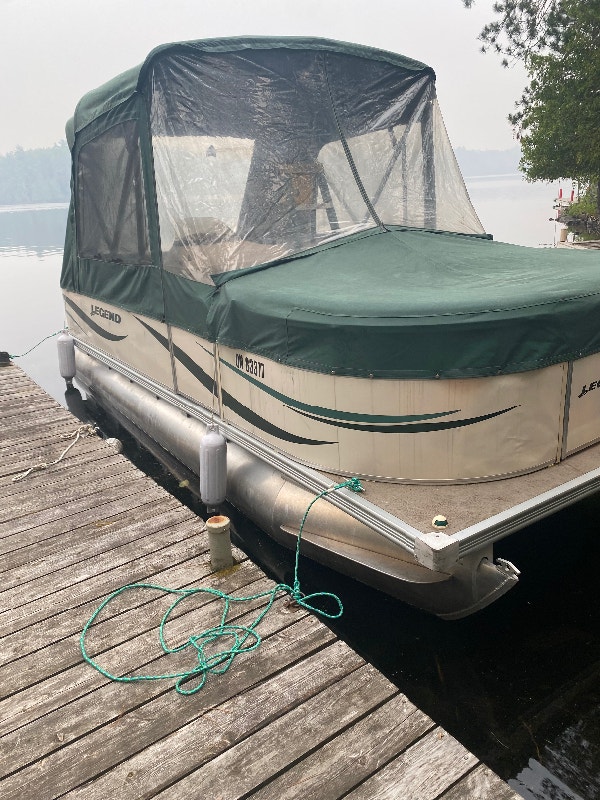 Legend Pontoon Boat Powerboats & Motorboats Trenton Kijiji