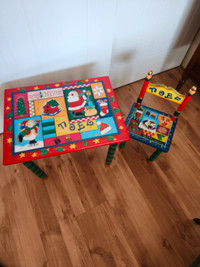 Table et chaise enfant/Child table and chair