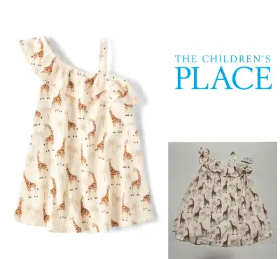 THE CHILDREN’S PLACE - NWT - 18/24M - BABY GIRLS GIRAFFE DRESS , View more