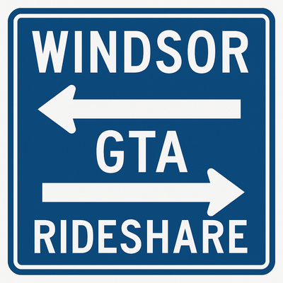 Everyday Windsor to Mississauga Rideshare, View more