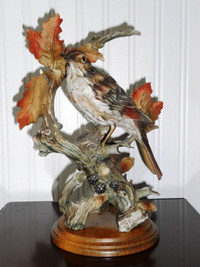 Giuseppe Armani Porcelain Bird Figurine