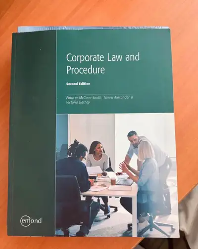 Corporate Law and Procedure Second Edition Emond, View more