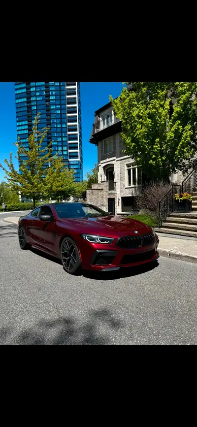 English follows next. Bonjour, je vends mon bmw m8 comp coupe 2020, jamais accidenté ni conduit l'hi...