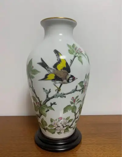 Franklin Porcelain ‘The Woodland Bird Vase’, View more