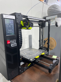 Two Taz Pro Lulz Bot Industrial 3D printers