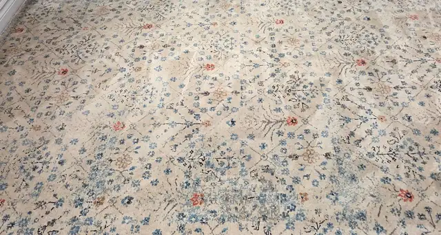 Floral Pattern Area Rug in Rugs, Carpets & Runners in Ottawa - Image 2