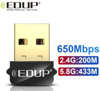 EDUP USB WIFI Adapter 650Mbps Dual Band 5G / 2.4GHz