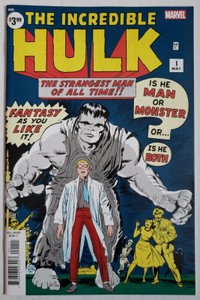 The Incredible Hulk #1 NM 1st App of The Incredible Hulk Marvel