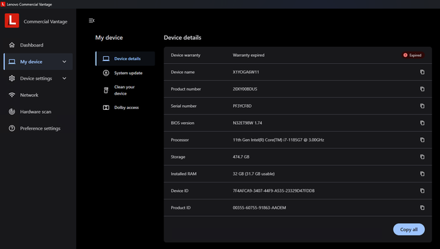 Lenovo ThinkPad X1 Yoga gen 6 in Laptops in Ottawa - Image 8
