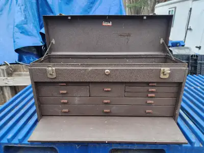 First $250 takes it. I am not looking for any offers. For sale a used Kennedy 8 Drawers Machinist To...