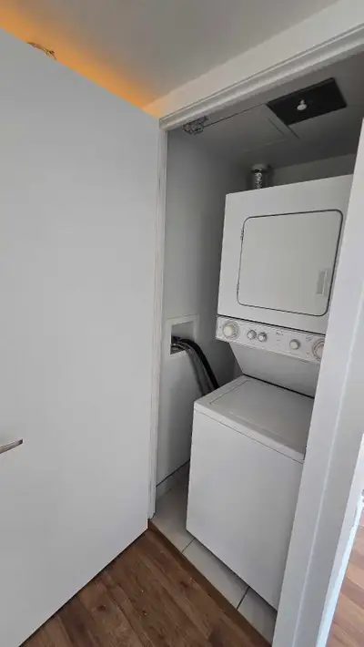Whirlpool Stacked Washer & Dryer, Works Great, Available July 1, View more
