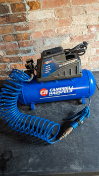 Campbell Hausfeld 2 Gallon Air Compressor and Inflator