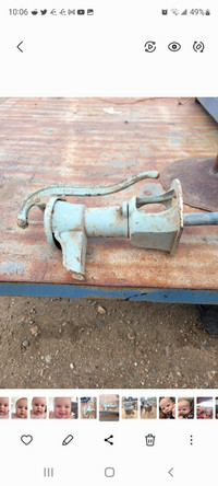 Antique Beatty cast iron cistern pump