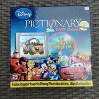 Disney Pictionary DVD Board Game - Complete Set