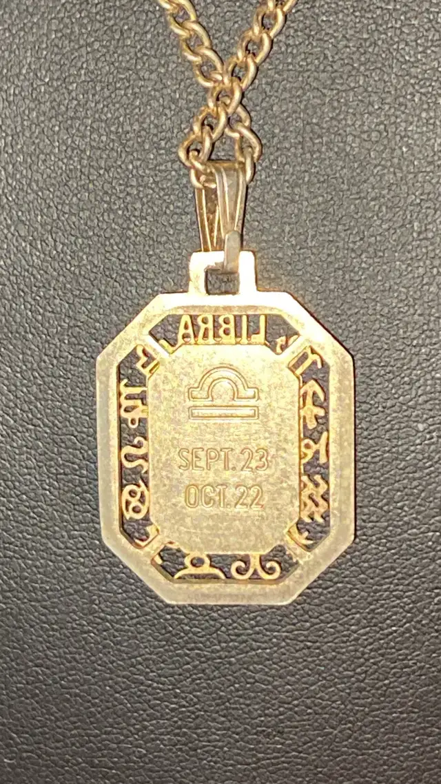  Libra horoscope necklace in Jewellery & Watches in London - Image 4