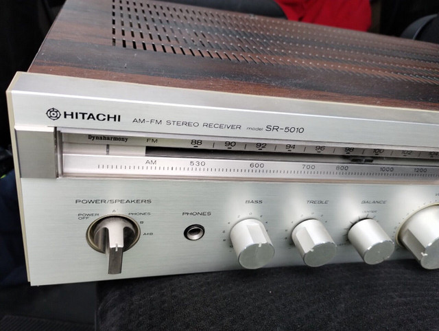 VINTAGE HITACHI AM-FM STEREO RECEIVER SR-5010 & STEREOTAPE DECK in Stereo Systems & Home Theatre in City of Toronto - Image 3