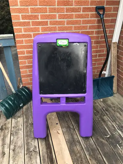 Purple Little Tikes Chalkboard Easel, View more