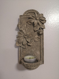 Wall candle decor set of 2